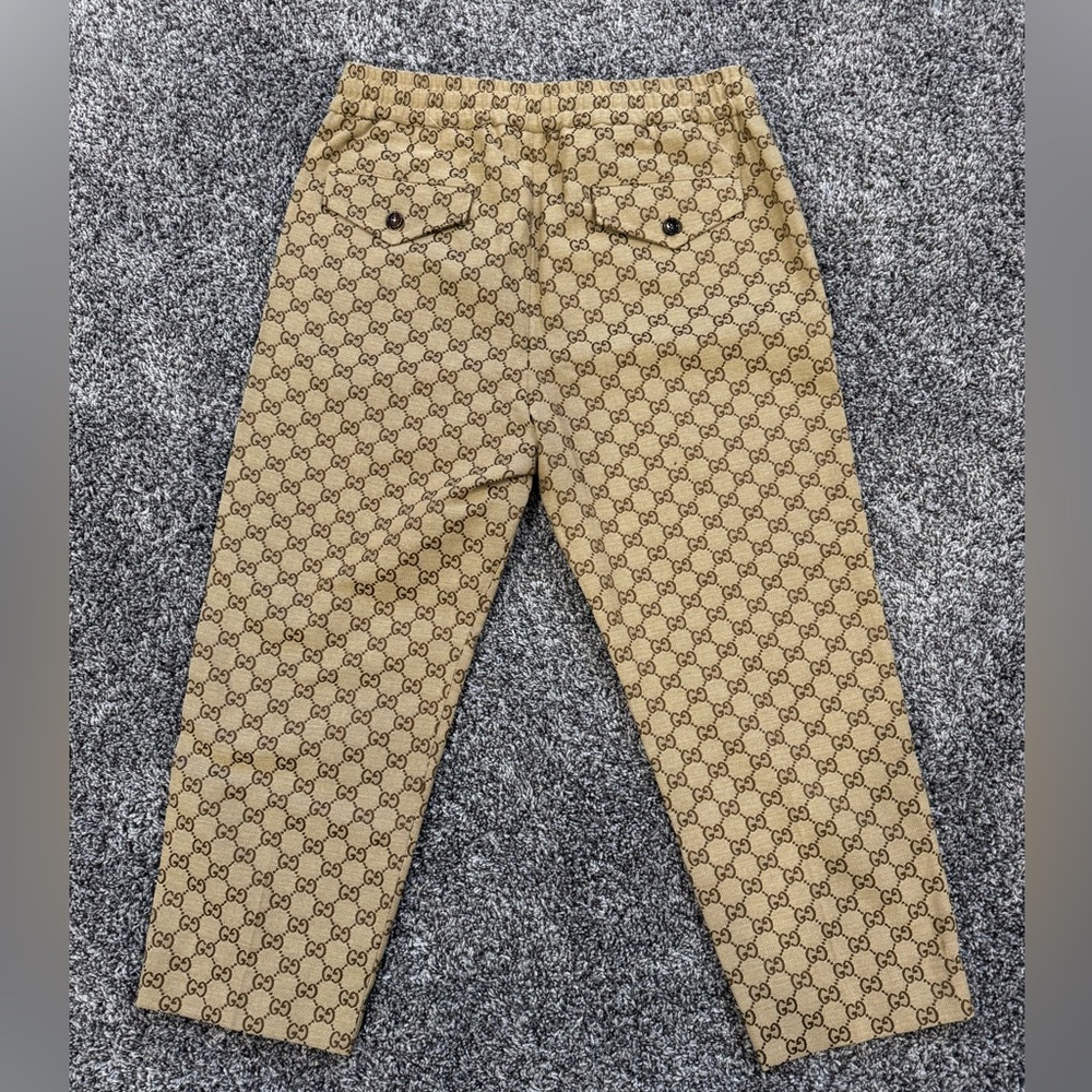 Gucci GG Canvas track bottoms